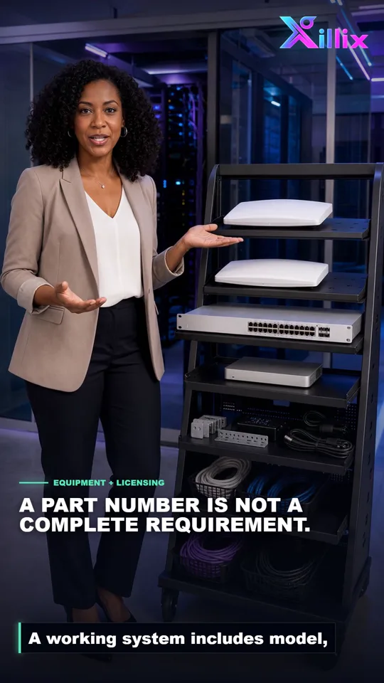 A part number is not a complete requirement campaign video poster